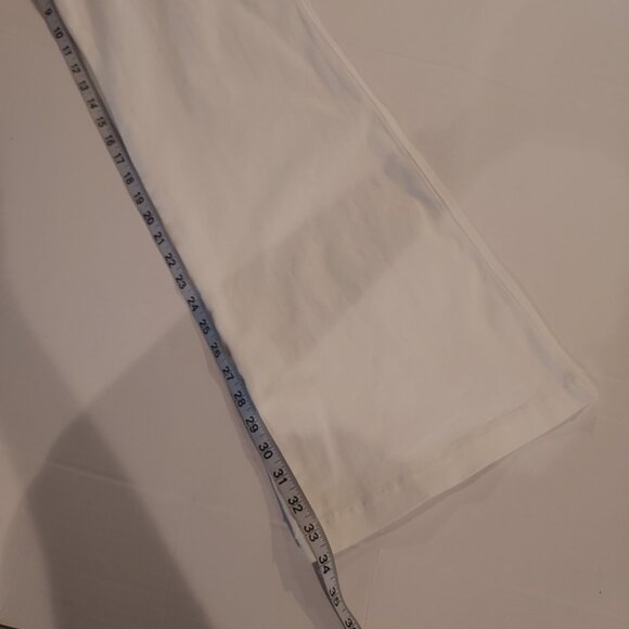 Spanx White High Rise Kick Flare Pull-On Pants Size 3X - Picture 4 of 10